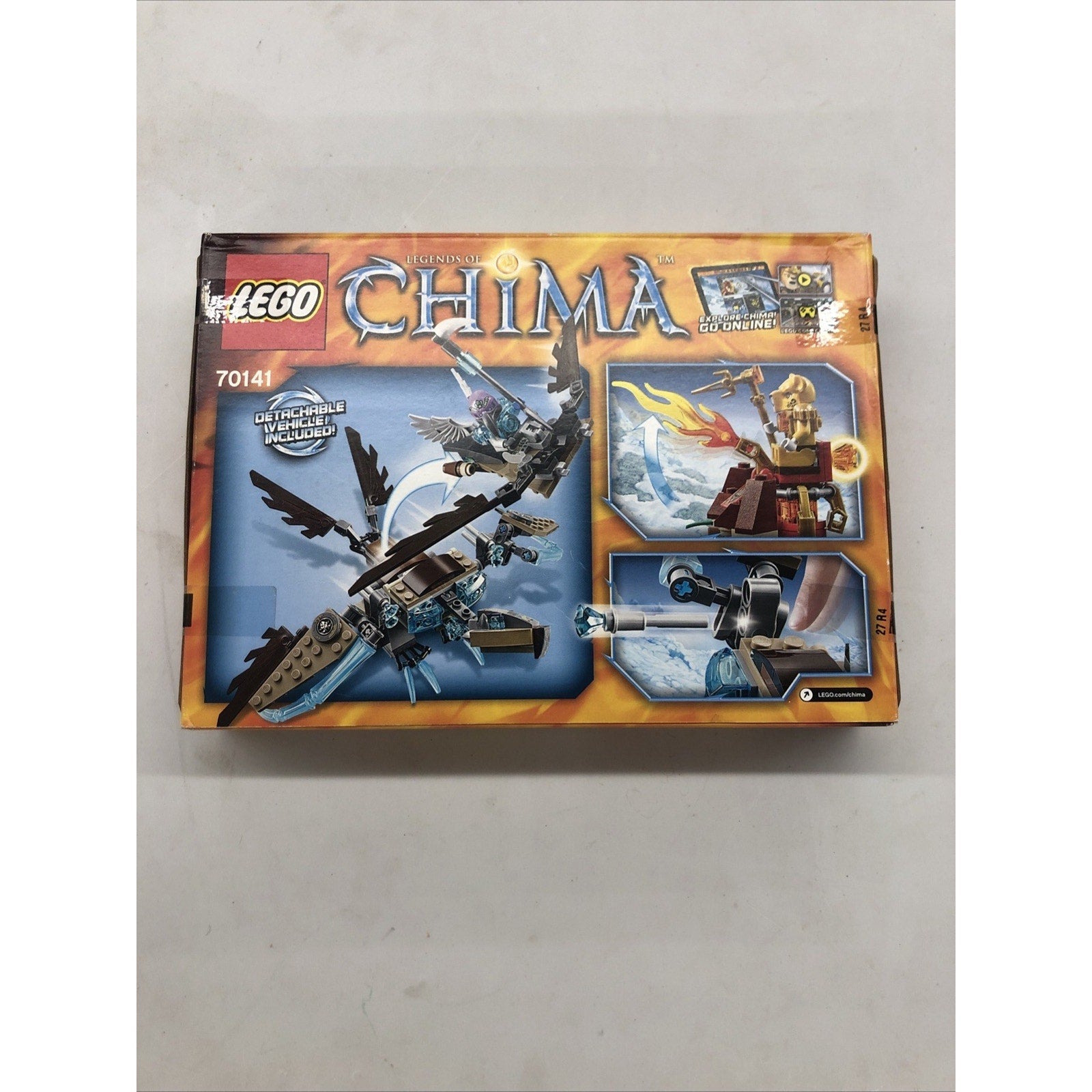 LEGO LEGENDS OF CHIMA: Vardy's Ice Vulture Glider (70141)