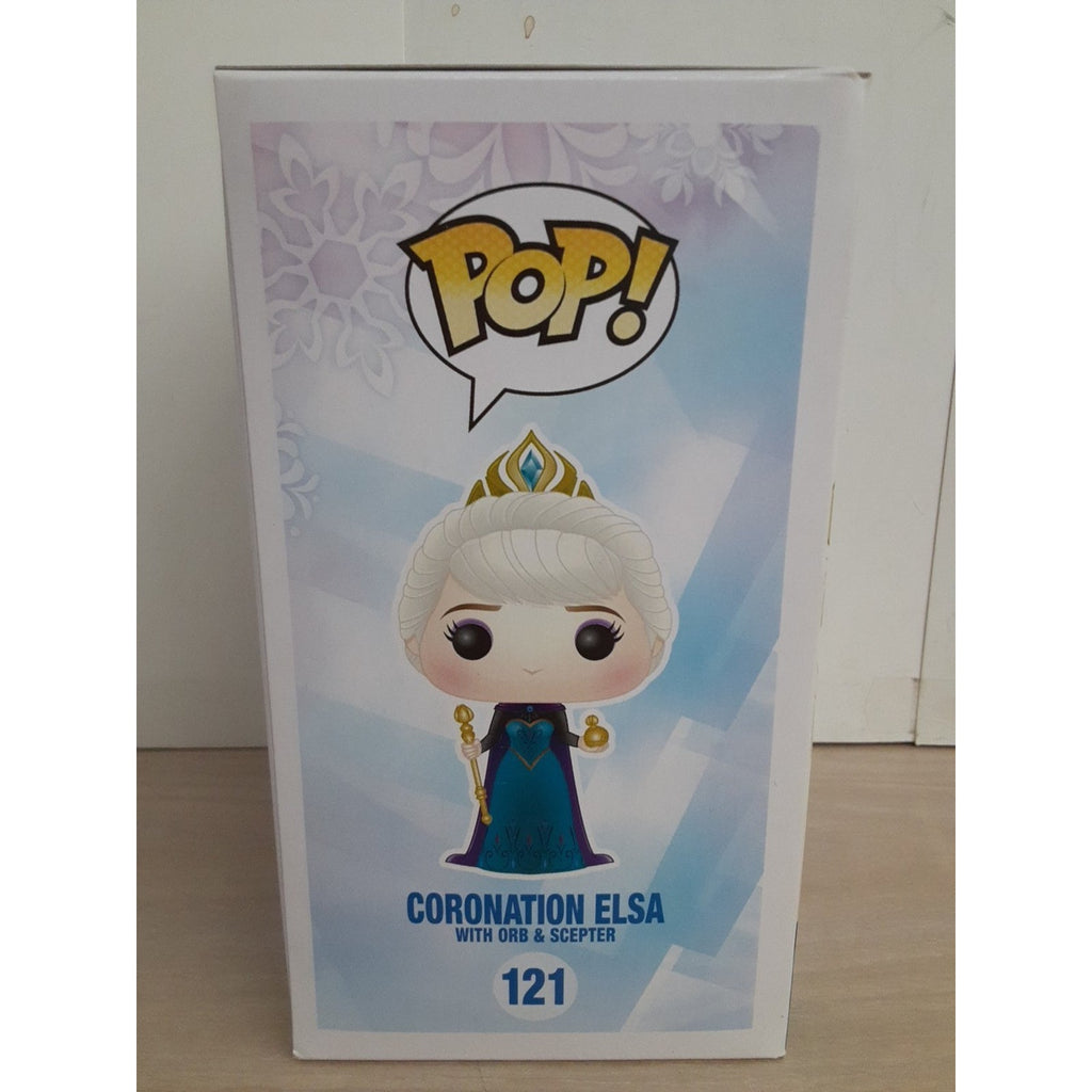 Pop! Coronation Elsa With Orb & Scepter Hot Topic Exclusive #121