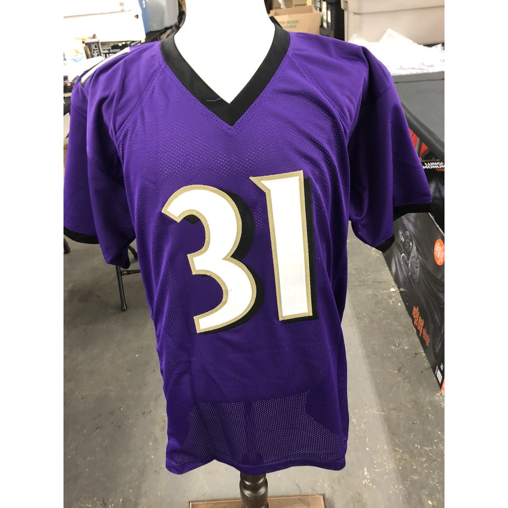 Jamal Lewis Signed Jersey Autograph Schwartz Sports COA Vikings