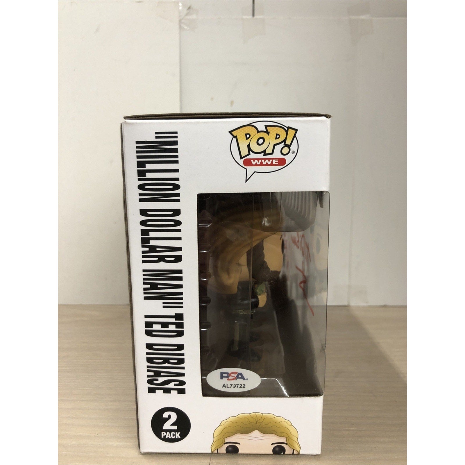 Funko : WWE - "Million Dollar Man" Ted DiBiase & I.R.S. 2 Pack Signed PSA COA