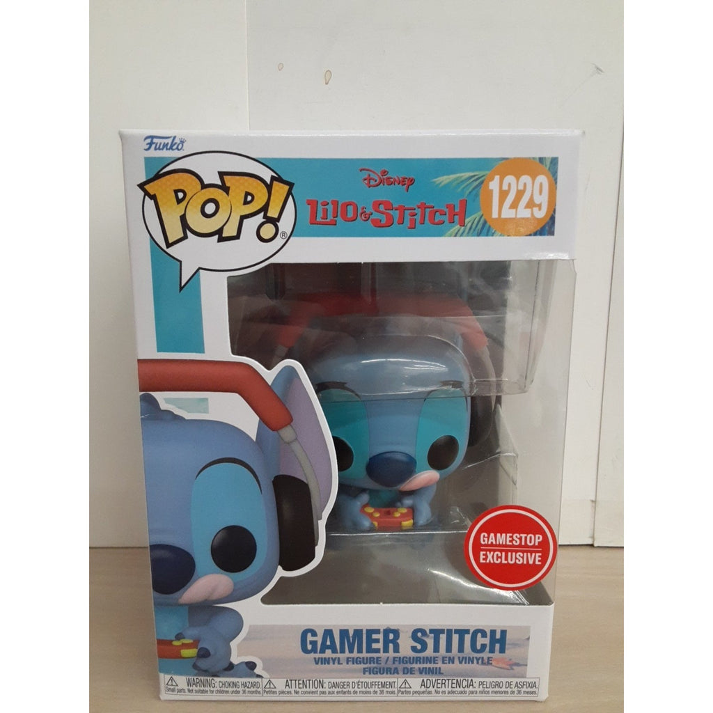 Pop! Gamer Stitch Gamestop Exclusive #1229