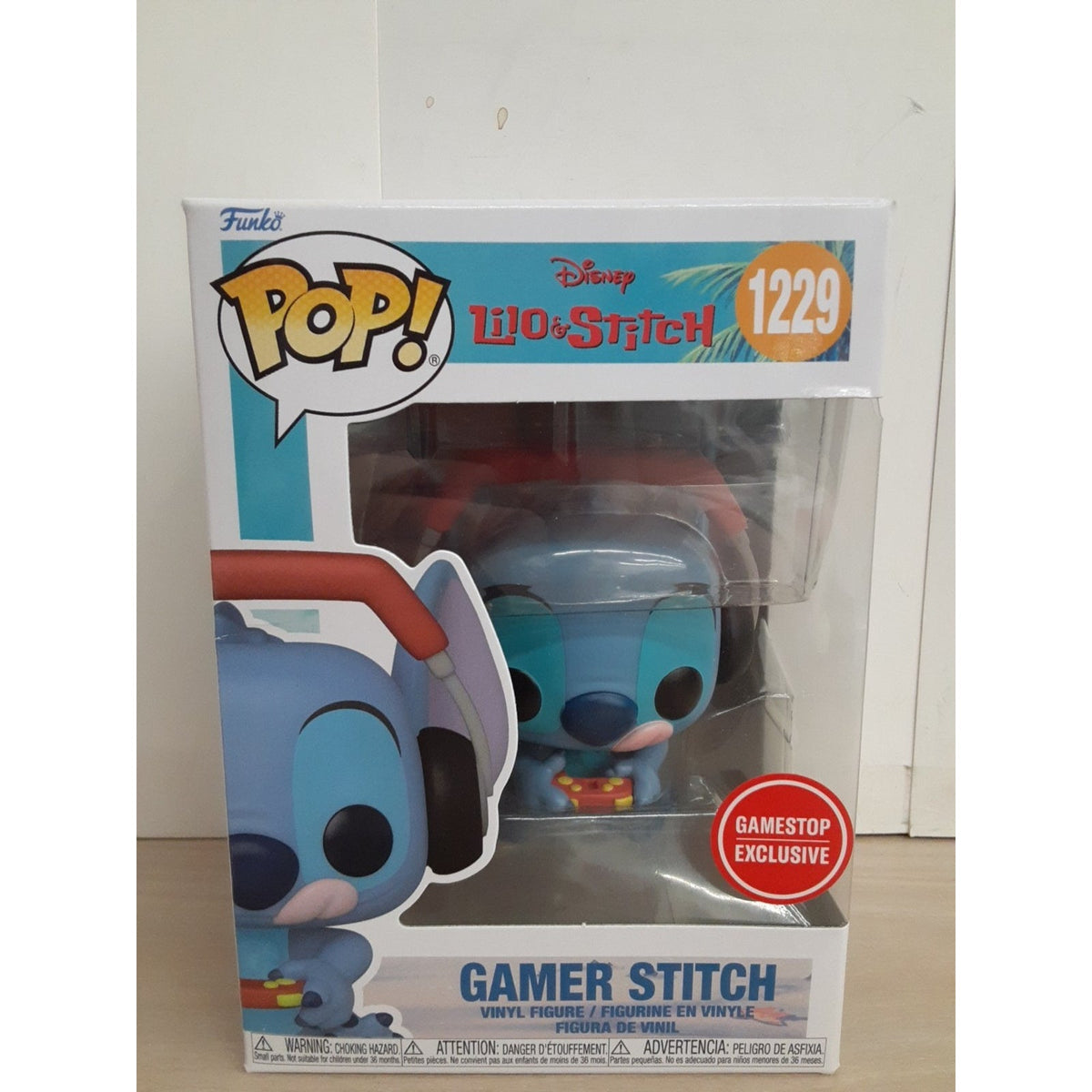 Pop! Gamer Stitch Gamestop Exclusive #1229