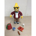 The SIMPSONS world of springfield SUNDAY BEST GRANDPA Playmates LOOSE COMPLETE