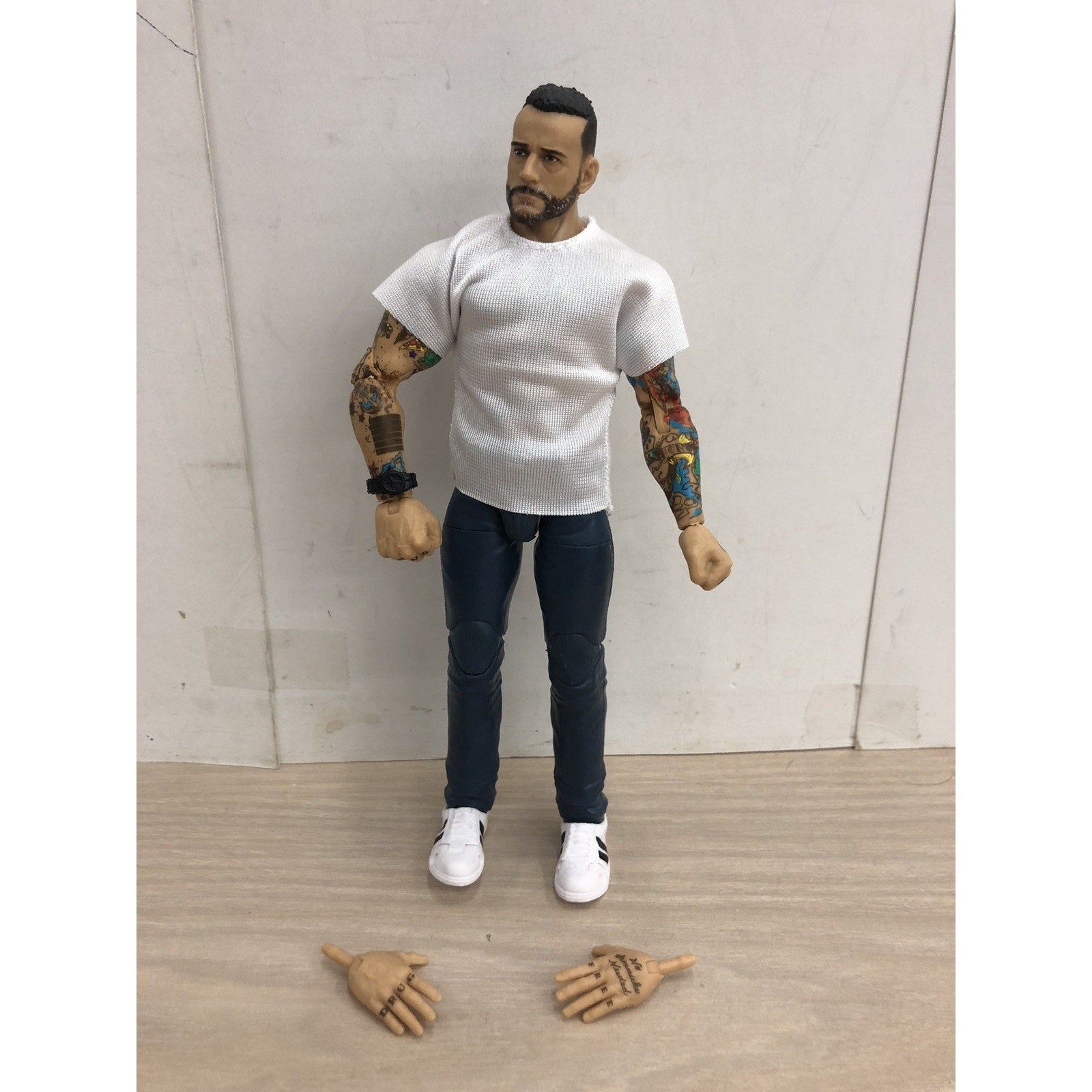 Mattel Creations WWE Elite Collection CM Punk “Hell Froze Over” LOOSE Complete