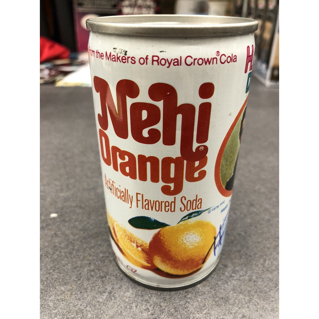 Henry Winkler Signed 1970's Nehi Happy Days Fonzie Orange Soda can, #35 PSA Auto