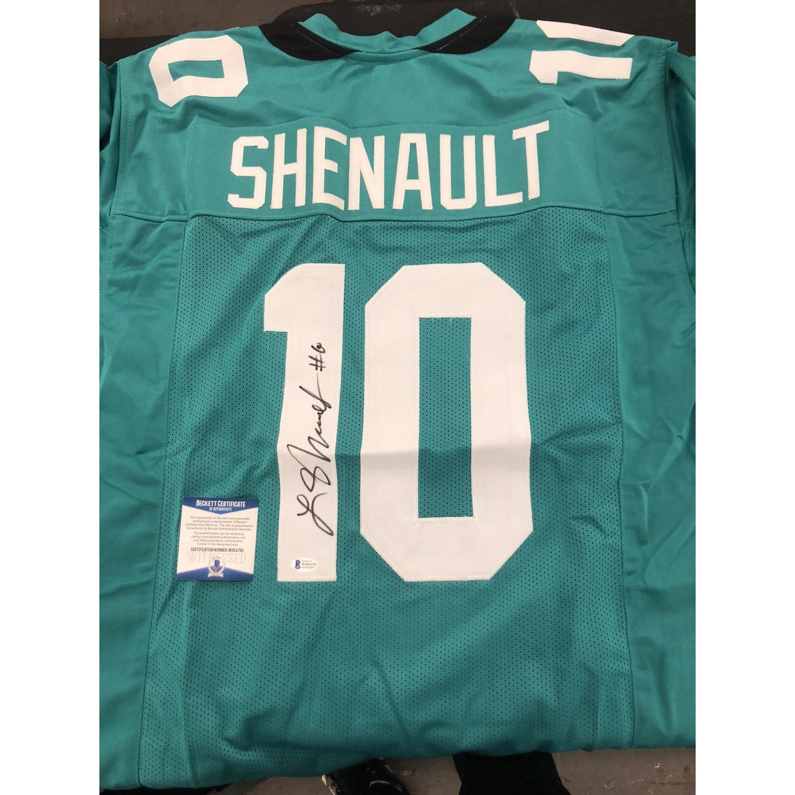 Laviska Shenault Jr Signed Jersey Autograph Beckett COA Jaguars