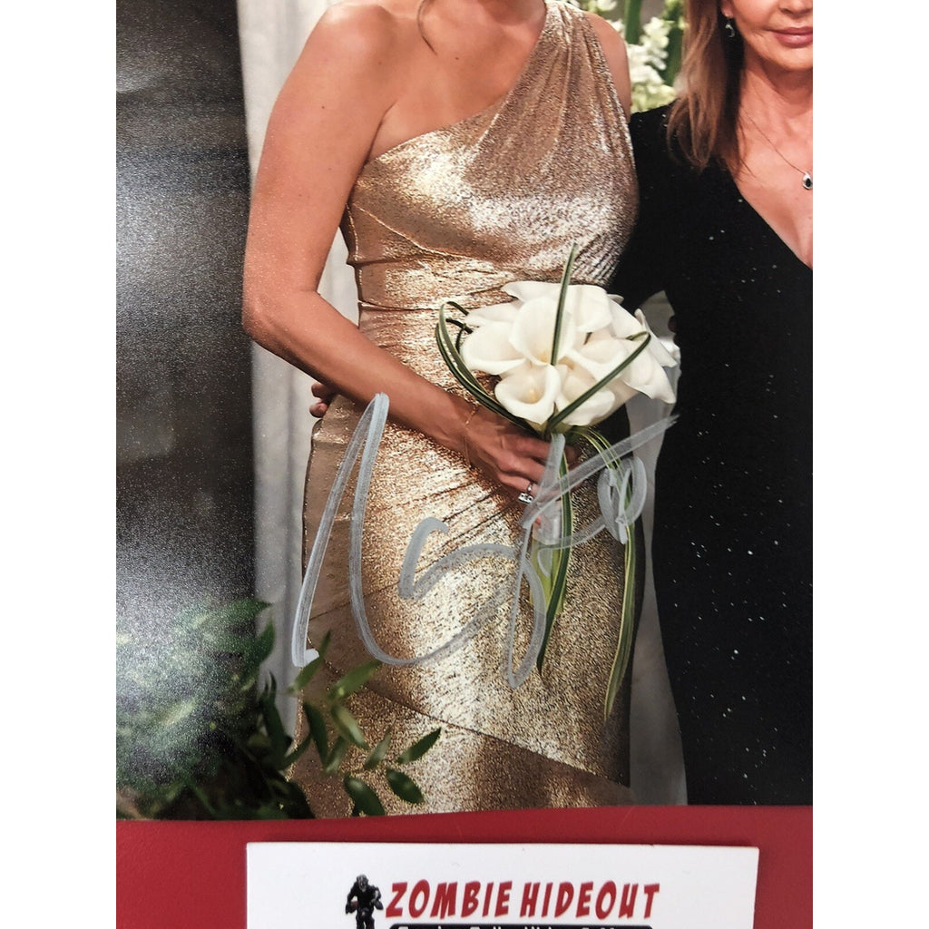 STEVE BURTON & LAURA WRIGHT Jason & Carly General Hospital Dual Signed 8x10 COA