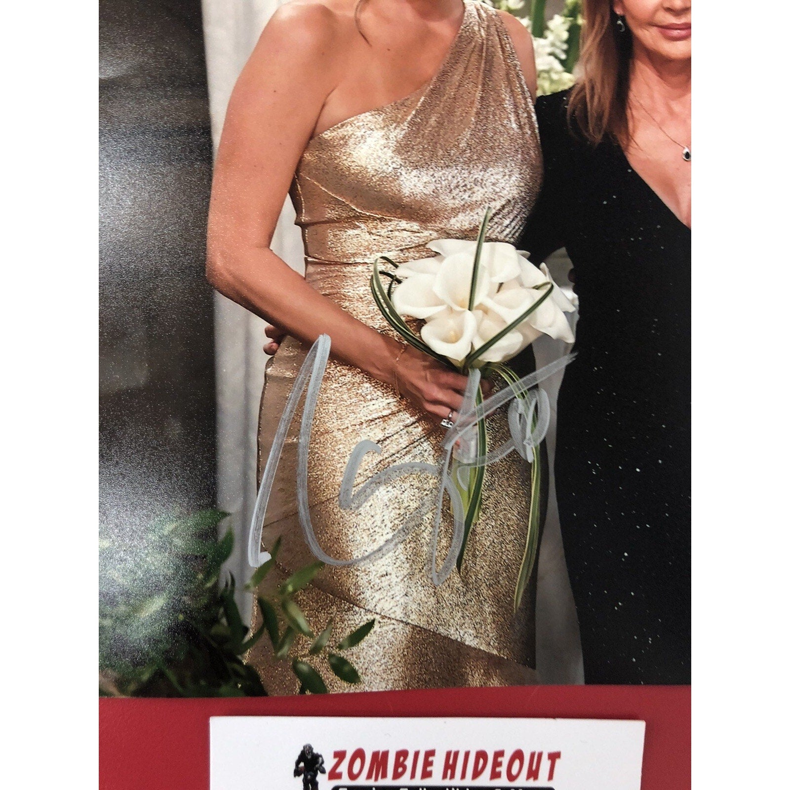 STEVE BURTON & LAURA WRIGHT Jason & Carly General Hospital Dual Signed 8x10 COA