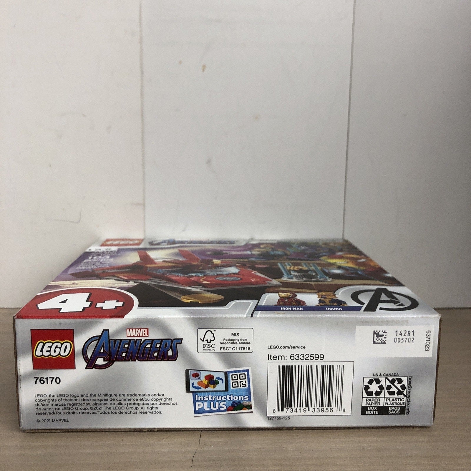 LEGO Marvel: Iron Man Vs. Thanos (76170)