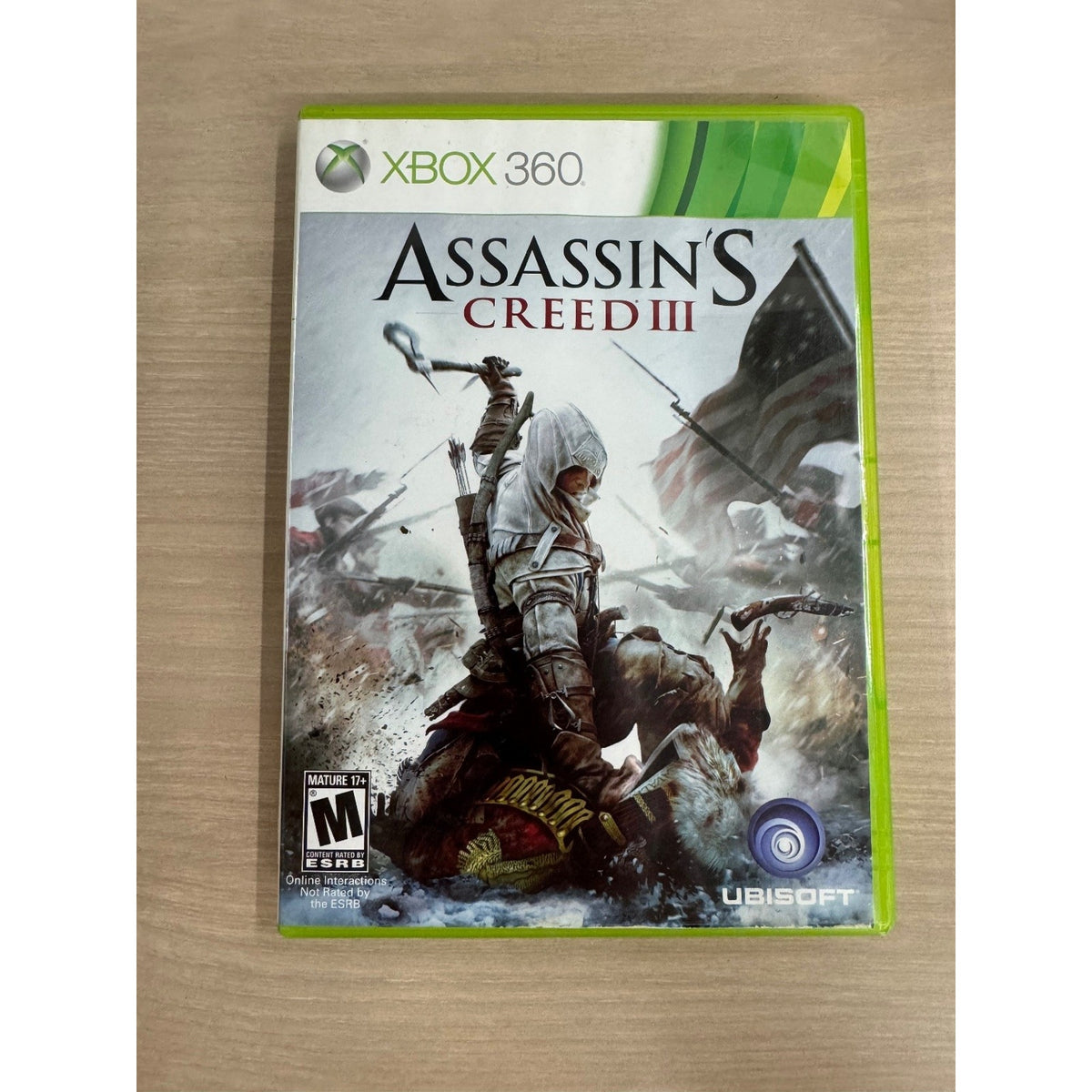 Assassin's Creed III Xbox 360 Video Game Multiplayer Uplay Passport NTSC