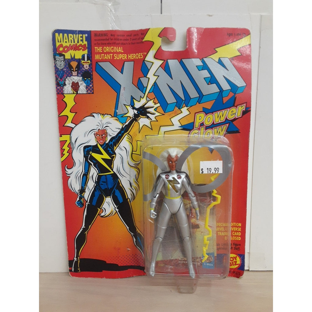 X-Men Storm Action Figure Power Glow Marvel Comics Toy Biz 1993