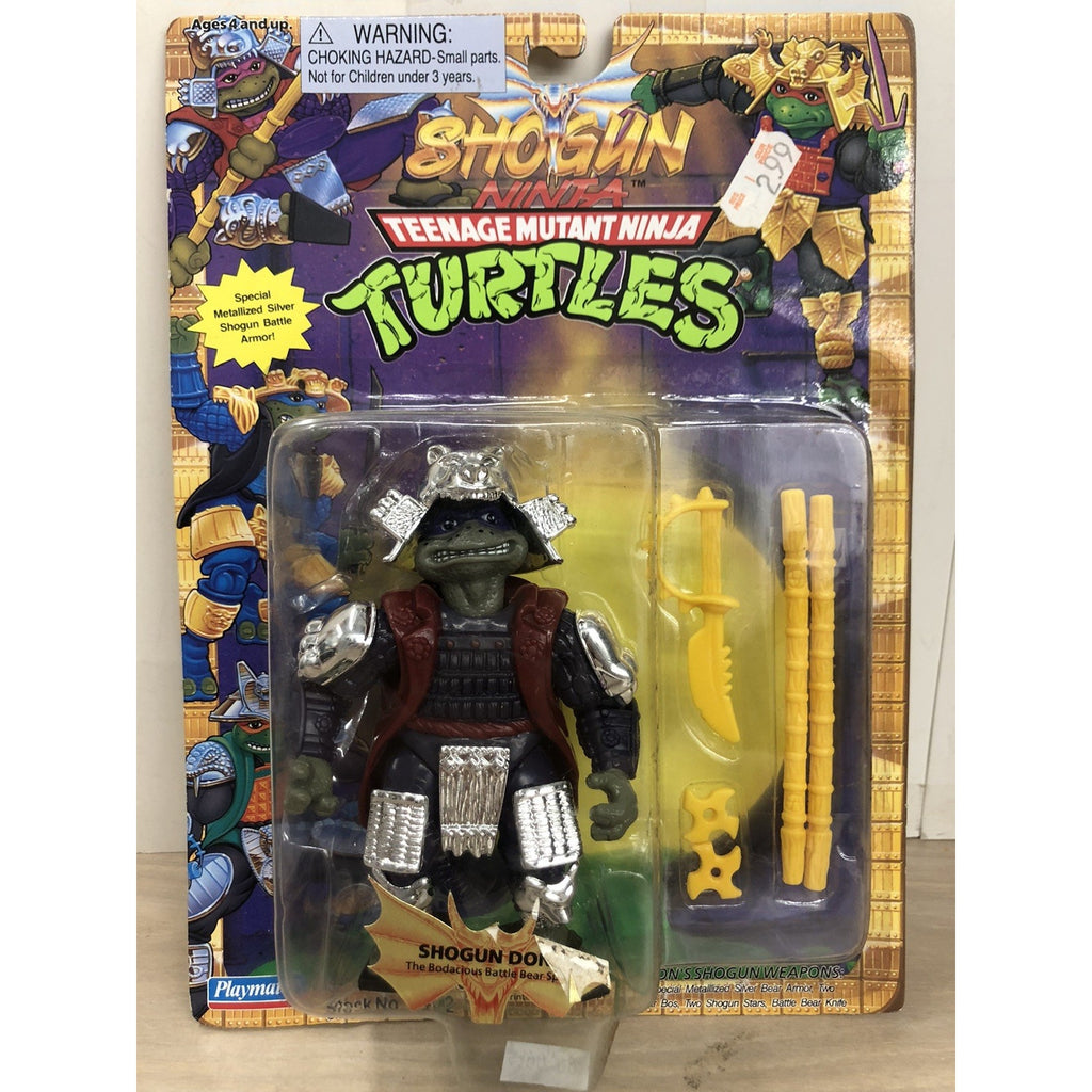 1995 Shogun Teenage Mutant Ninja Turtles TMNT Shogun Donatello Action Figure Don
