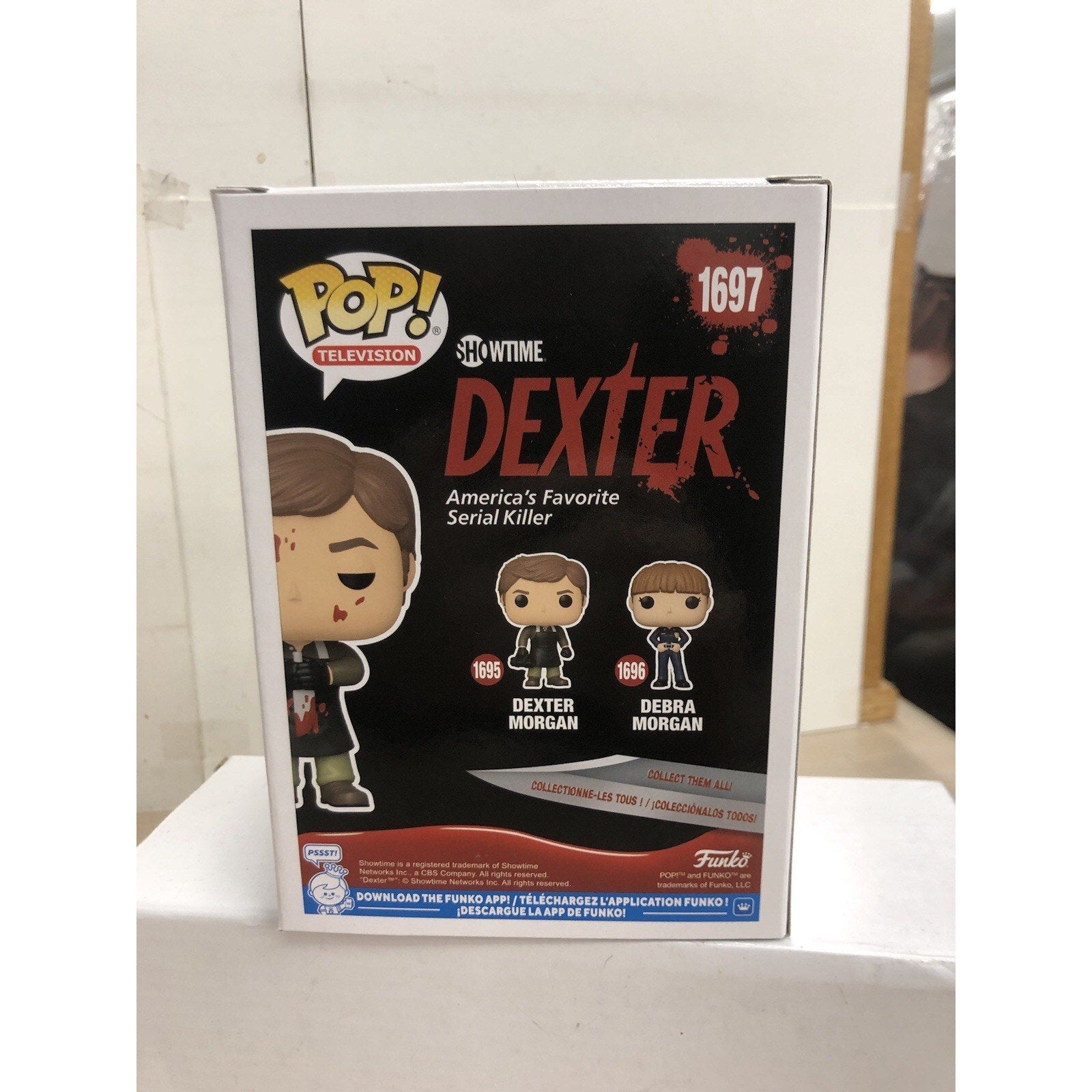 Funko Pop! Vinyl: Dexter - Dexter Morgan (Bloody) - Signed By Michael C Hall