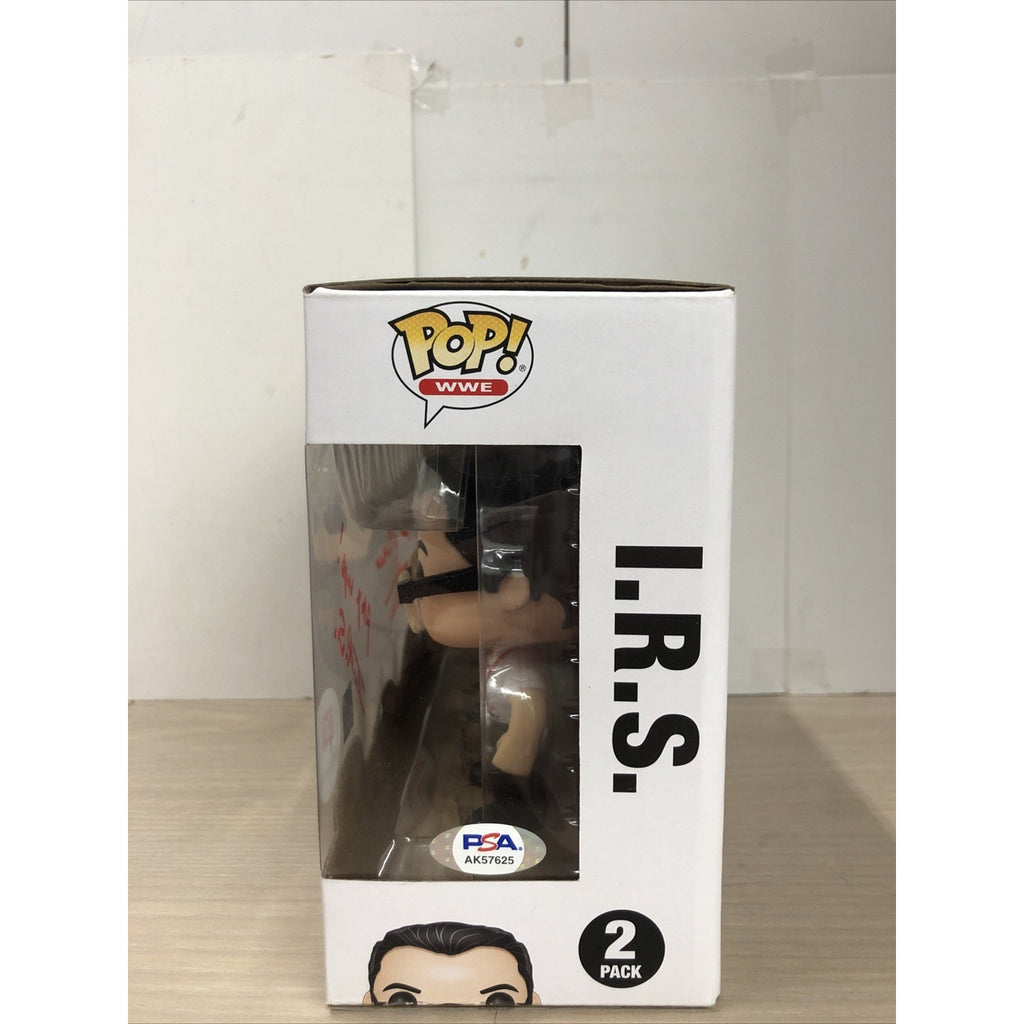 Funko : WWE - "Million Dollar Man" Ted DiBiase & I.R.S. 2 Pack Signed PSA COA