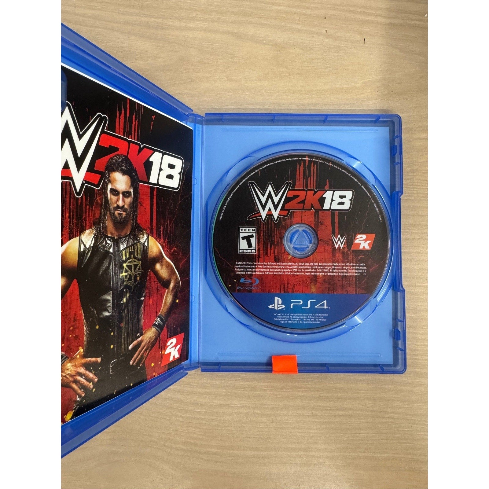 WWE 2K18 Deluxe Edition PS4 PlayStation 4 Video Game Wrestling
