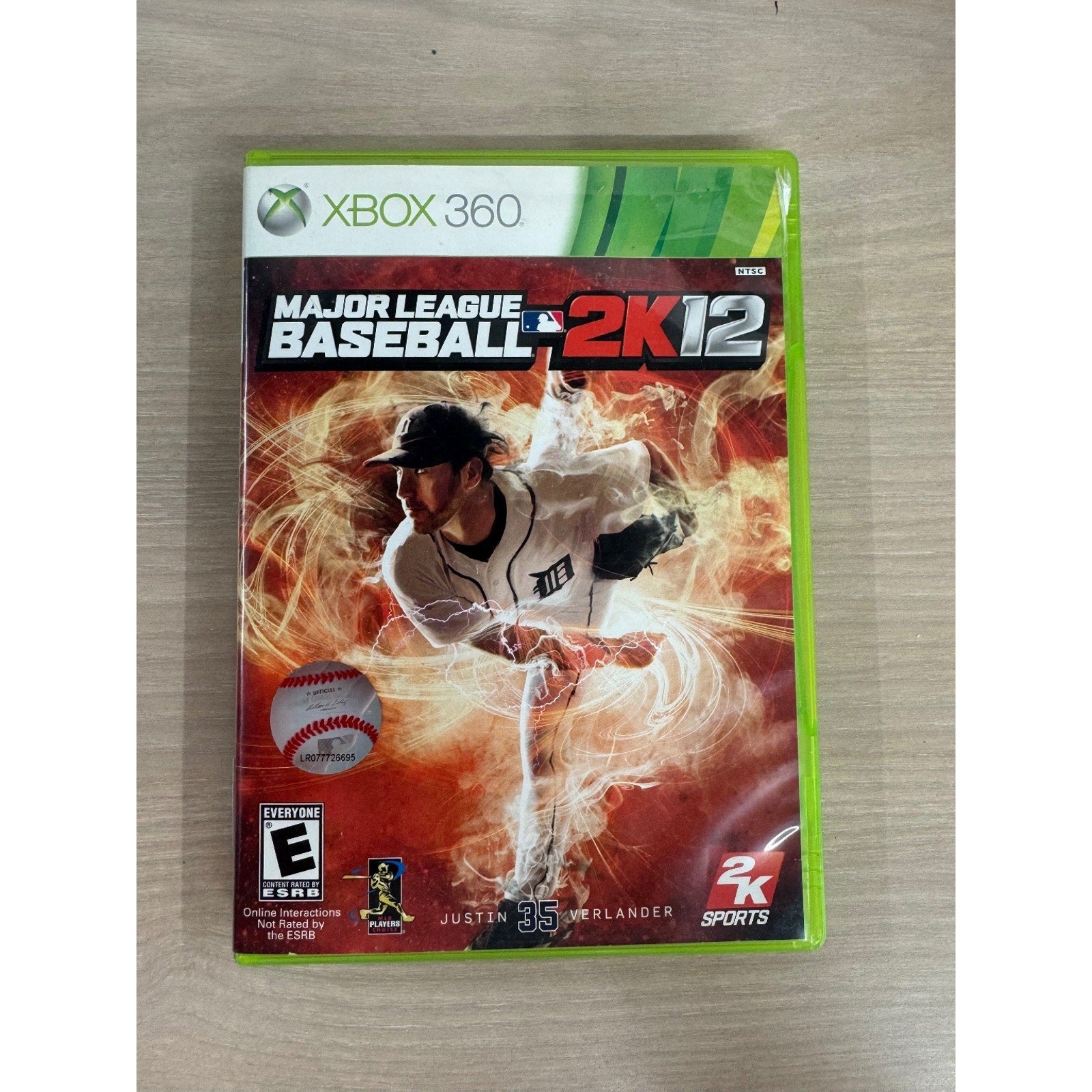 MAJOR LEAGUE BASEBALL 2K12 Xbox 360 Video Game Sports Baseball