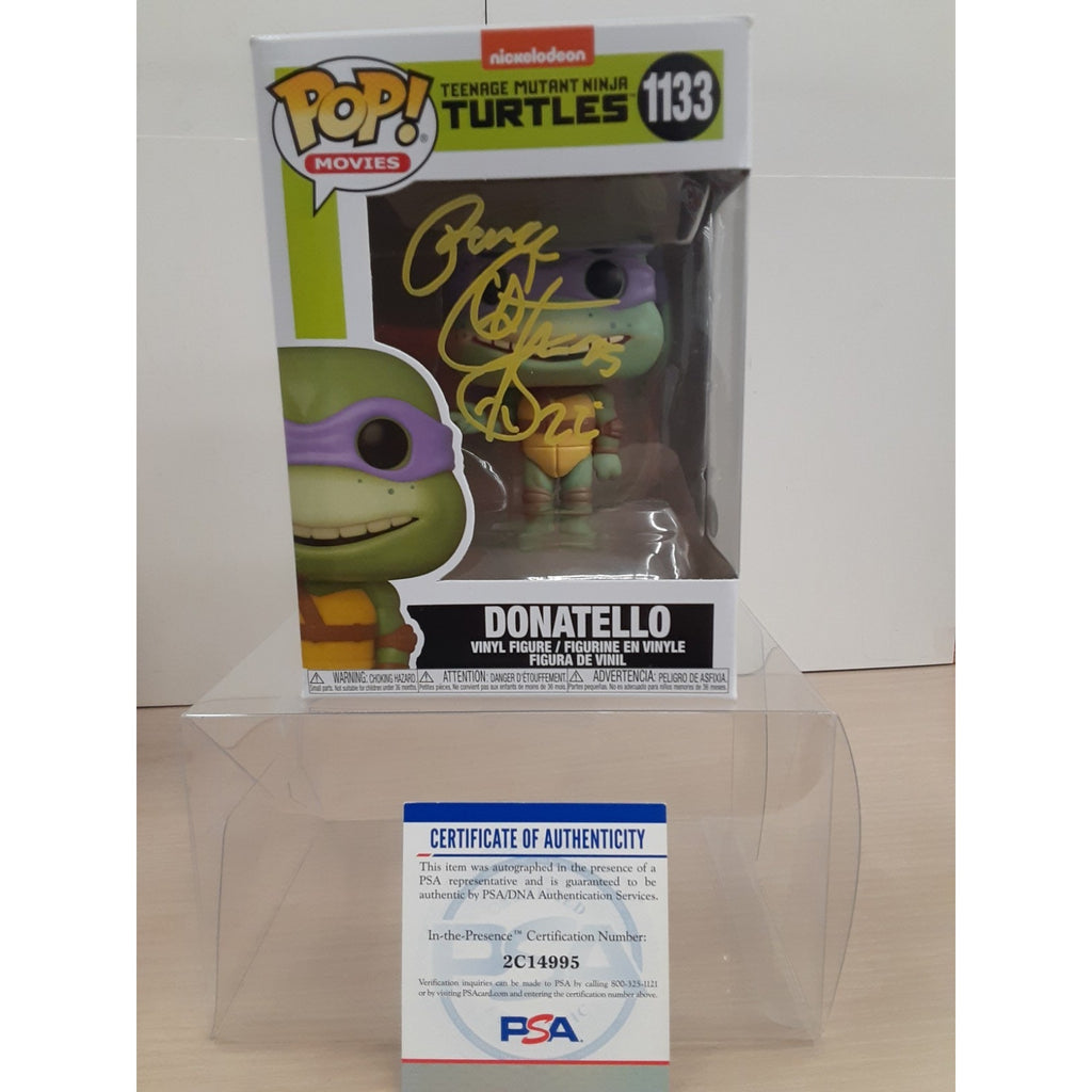 Corey Feldman Signed Autograph Funko Pop TMNT 1133 - DONATELLO PSA COA