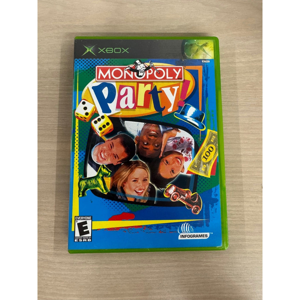 Monopoly Party Xbox Video Game Multiplayer Board Game Family Fun