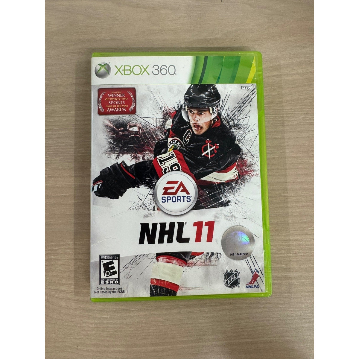 NHL 11 Xbox 360 Video Game Hockey EA Sports Multiplayer NTSC