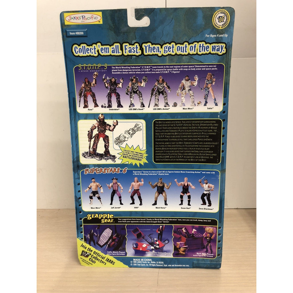 KANE Signed Autograph Jakks Pacific WWF Stomp 3 Space Domination 1998 PSA COA