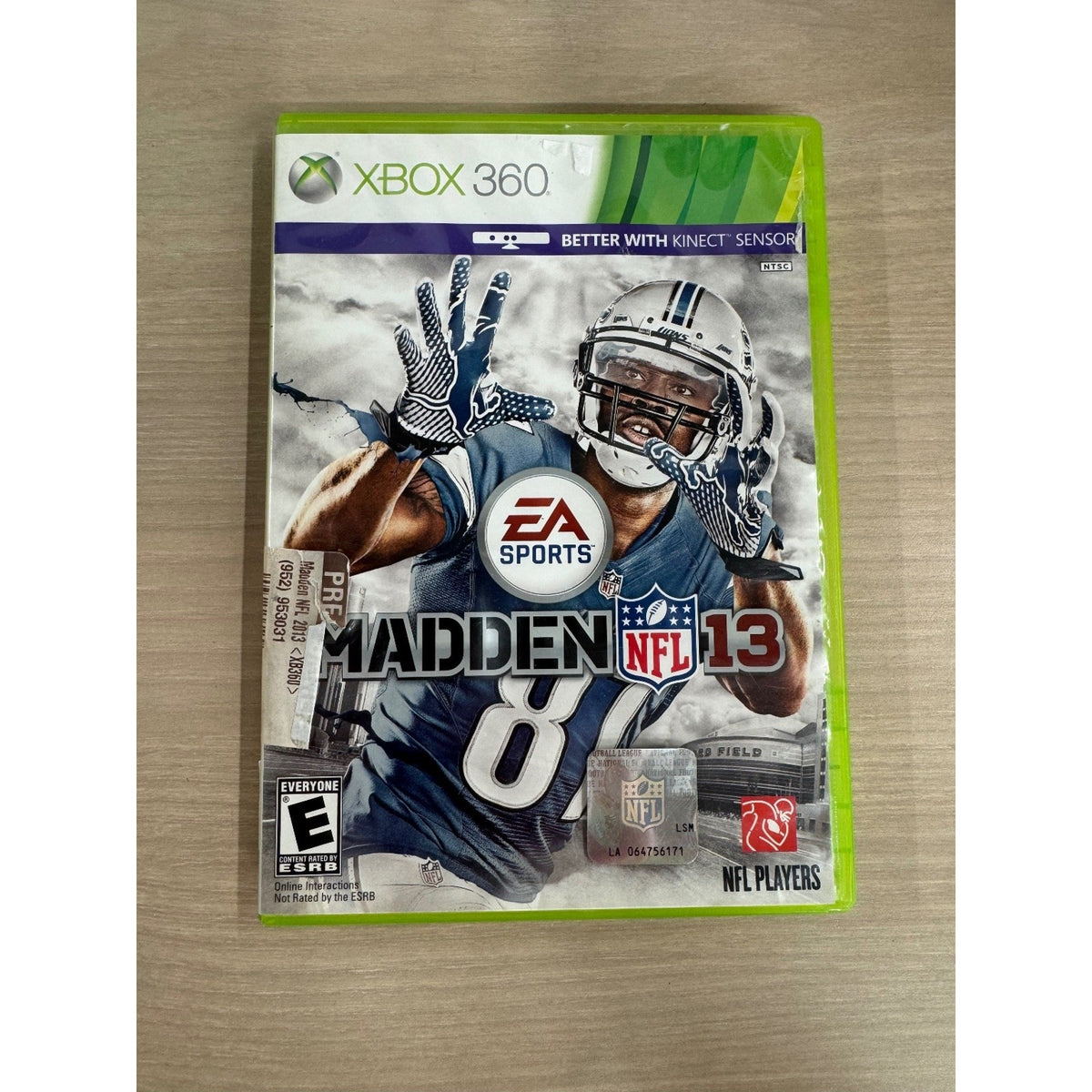 Madden NFL 13 Xbox 360 Video Game EA Sports Kinect Football NTSC