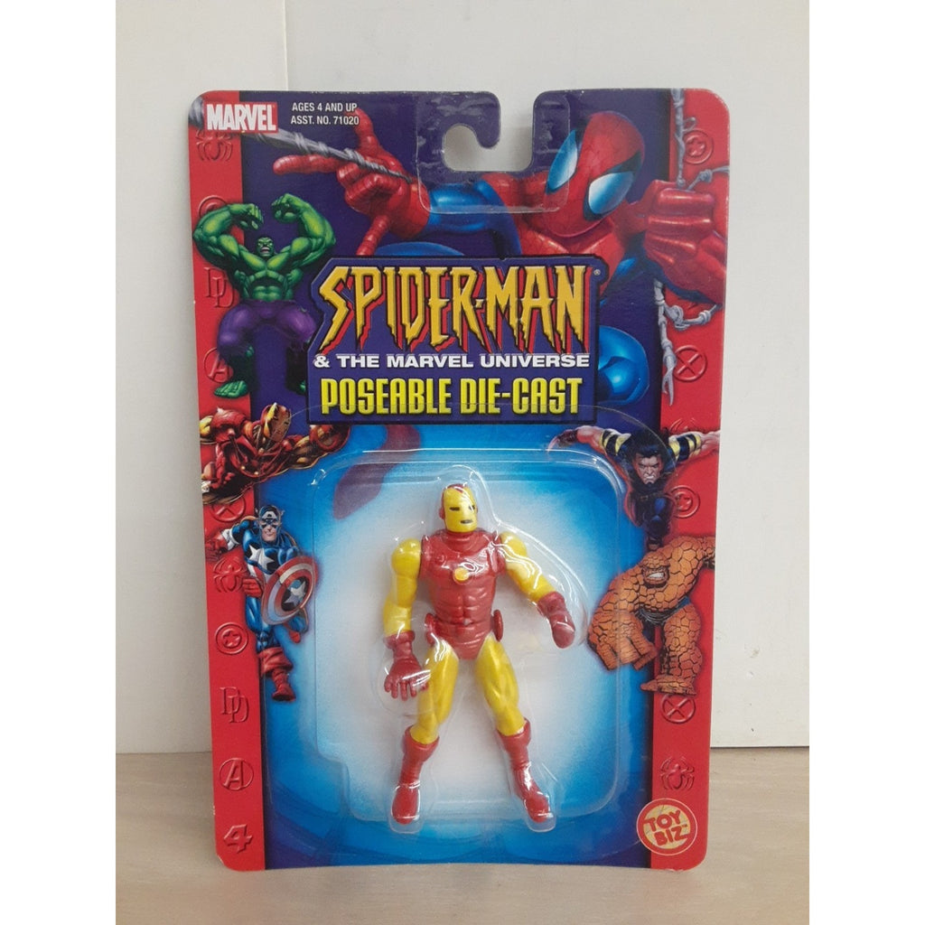 Spiderman Poseable Ironman Diecast