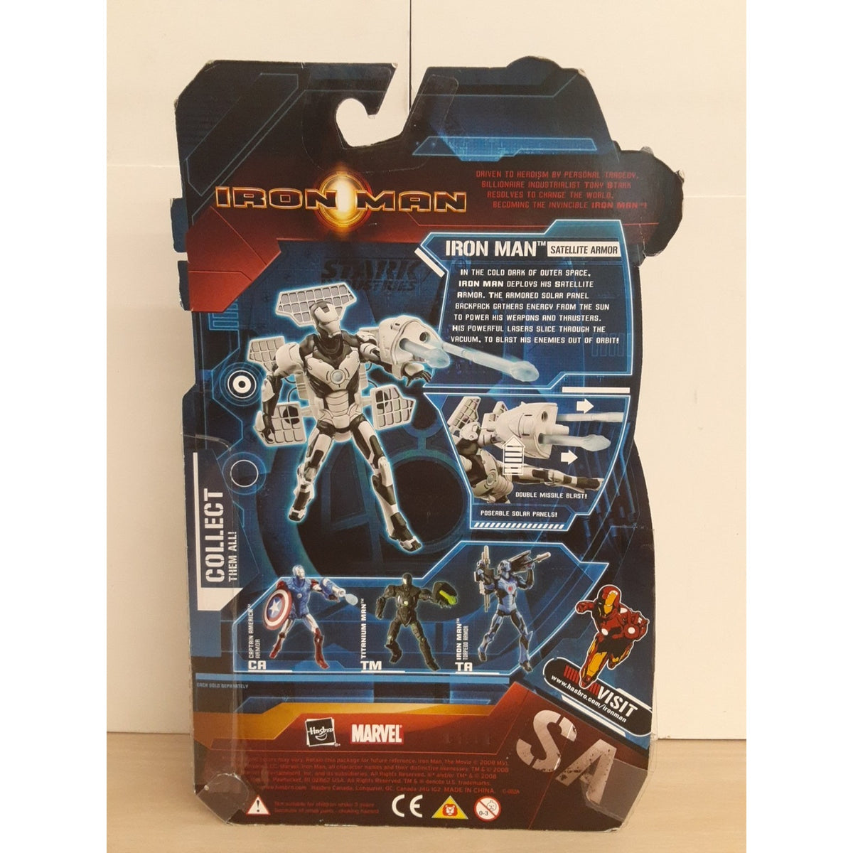 Hasbro Satellite Armor Iron Man Action Figure