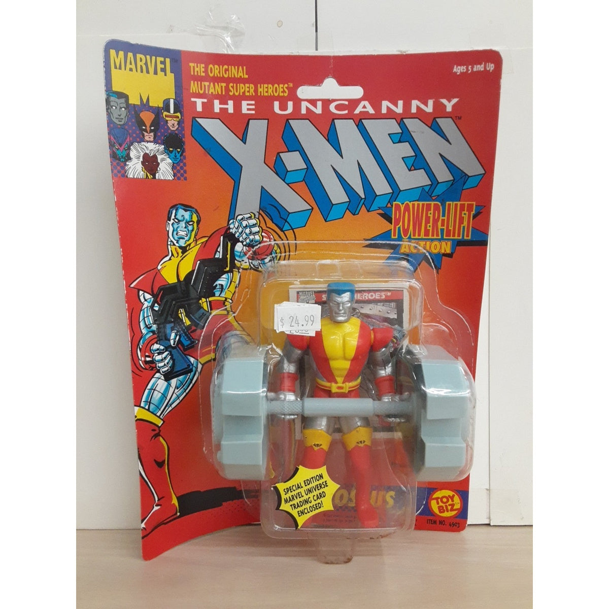 Toy Biz Marvel The Uncanny X-Men Colossus Power-Lift Action Action Figure