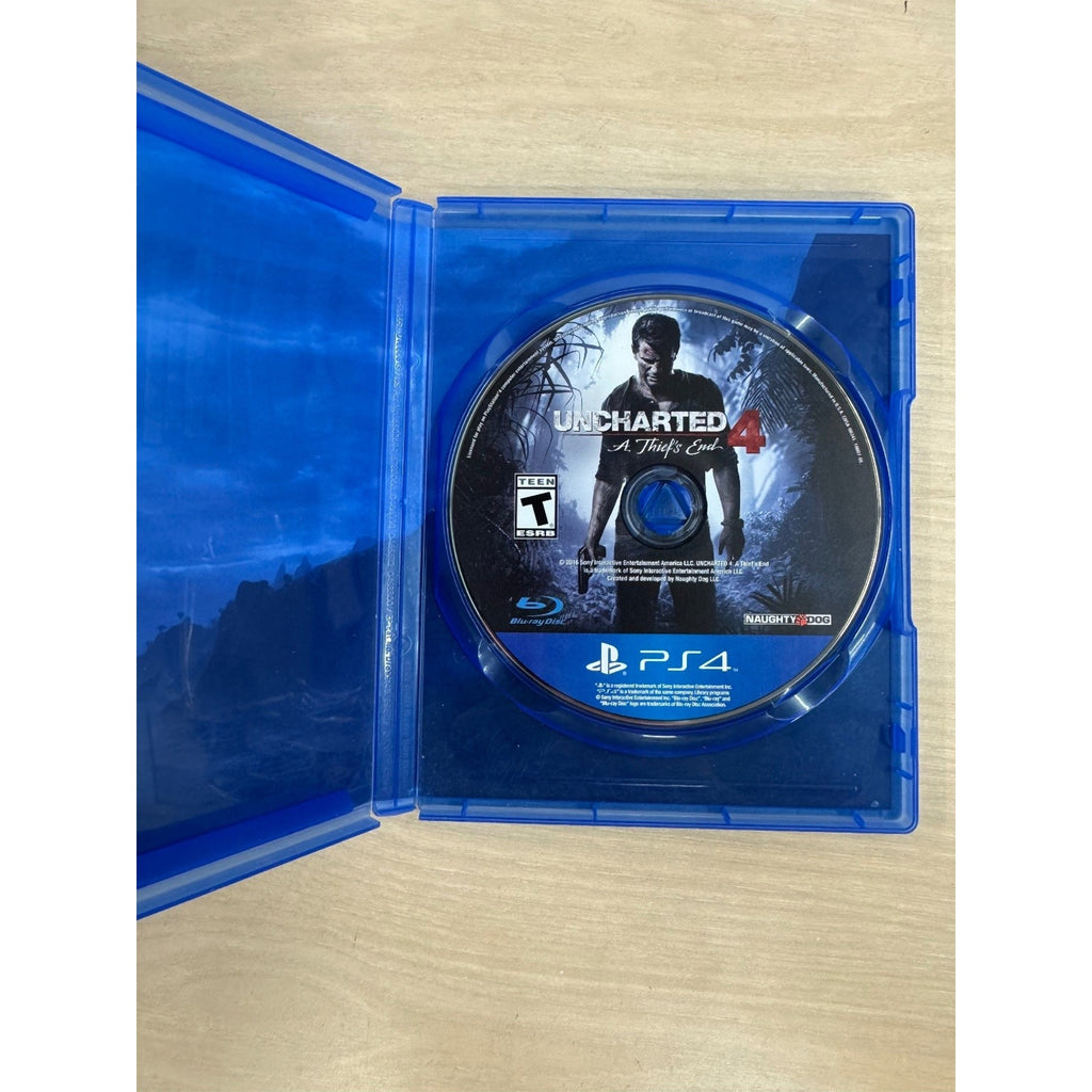 UNCHARTED 4 A Thief's End PS4 PlayStation 4 Video Game Action Adventure