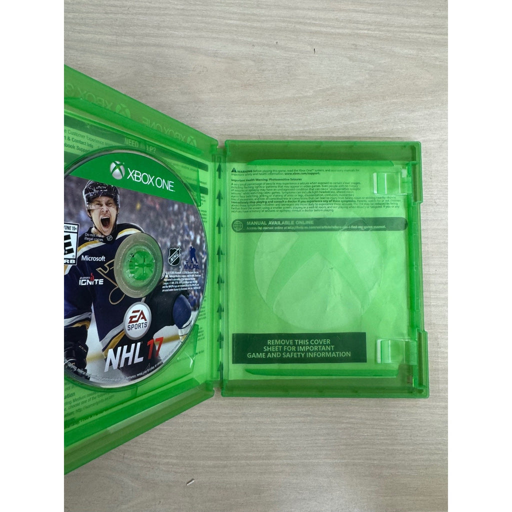 NHL 17 Xbox One Video Game EA Sports Hockey Multiplayer