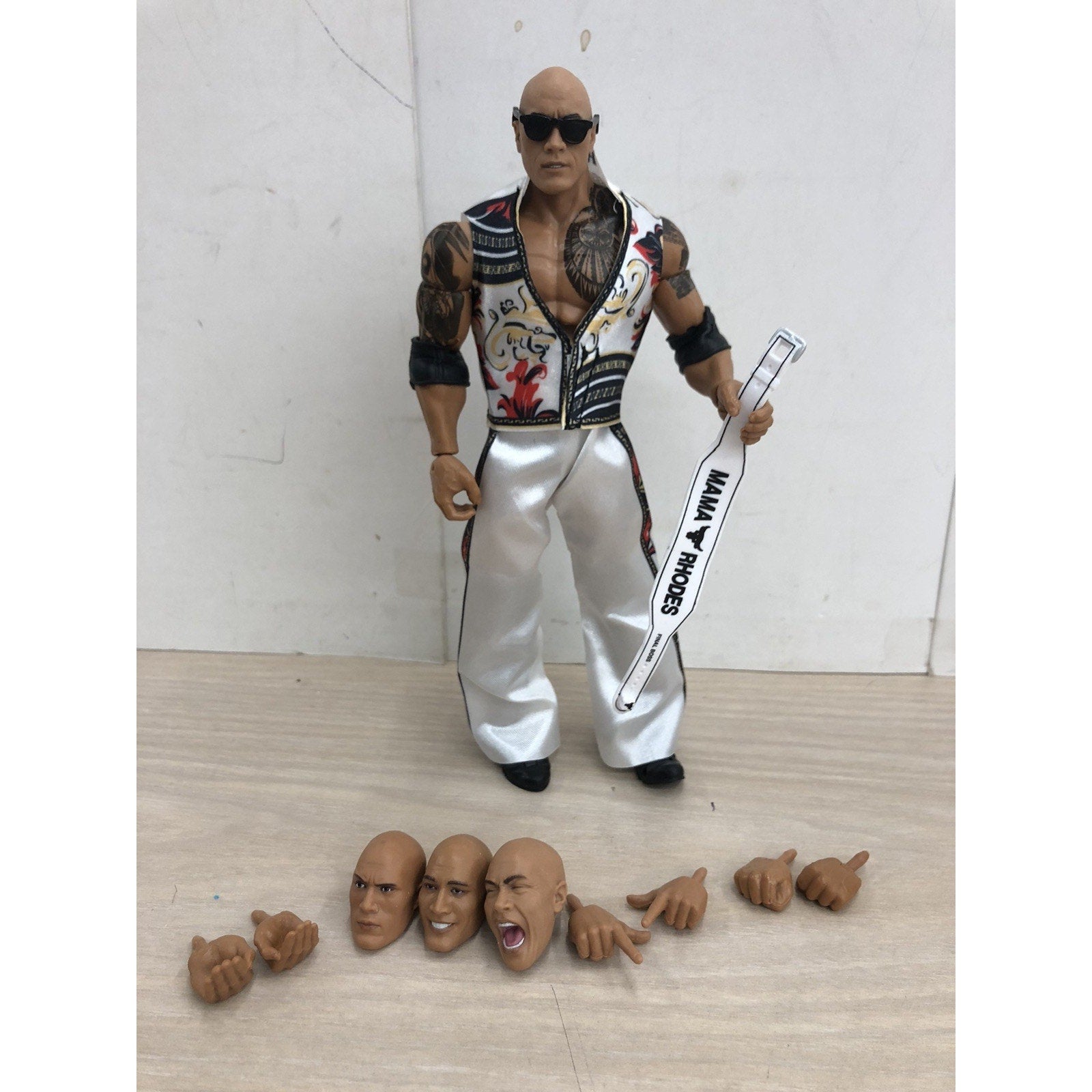 WWE The Rock Final Boss Ultimate Edition LOOSE COMPLETE Mattel
