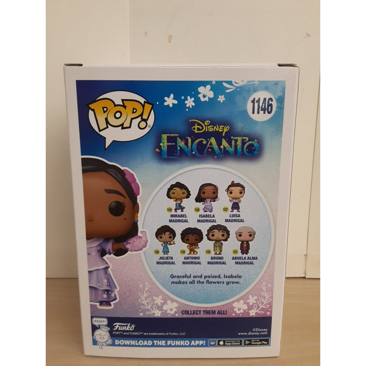 Pop! Isabela Madrigal #1146 Diane Guerrero Signed No COA