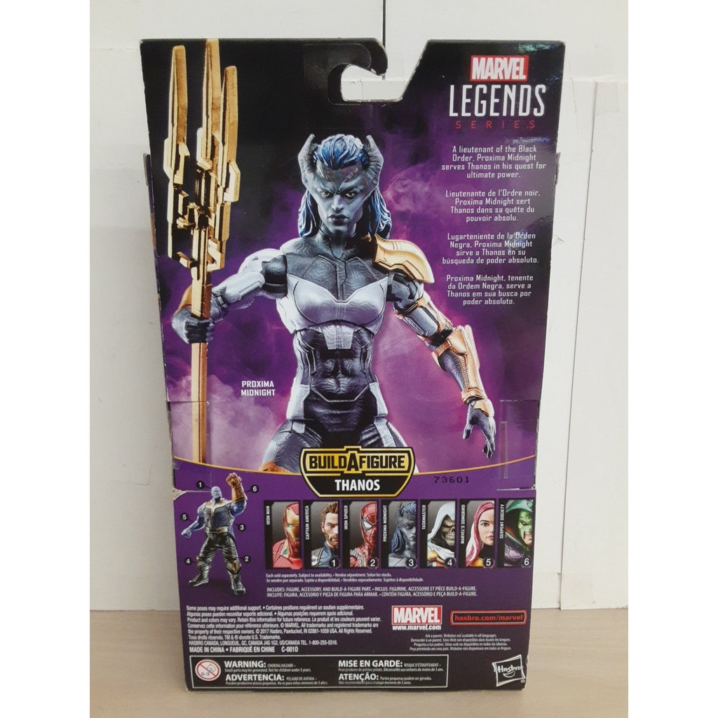 Marvel Legends Avengers infinity War Proxima Midnight Thanos BAF
