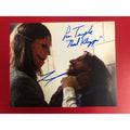 Tyler Mane & Lew Temple Dual Signed 8x10 Auto Rob Zombies Halloween Store COA