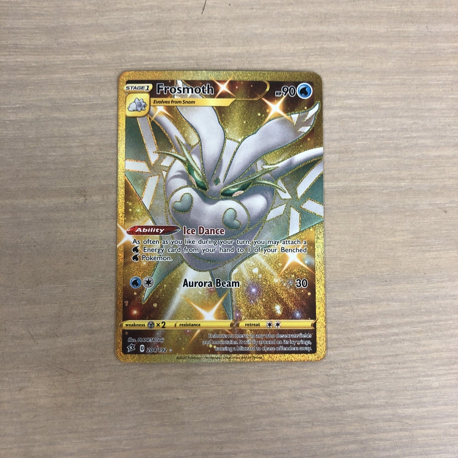 Frosmoth (Secret) 204/192 Swsh02: Rebel Clash Holo