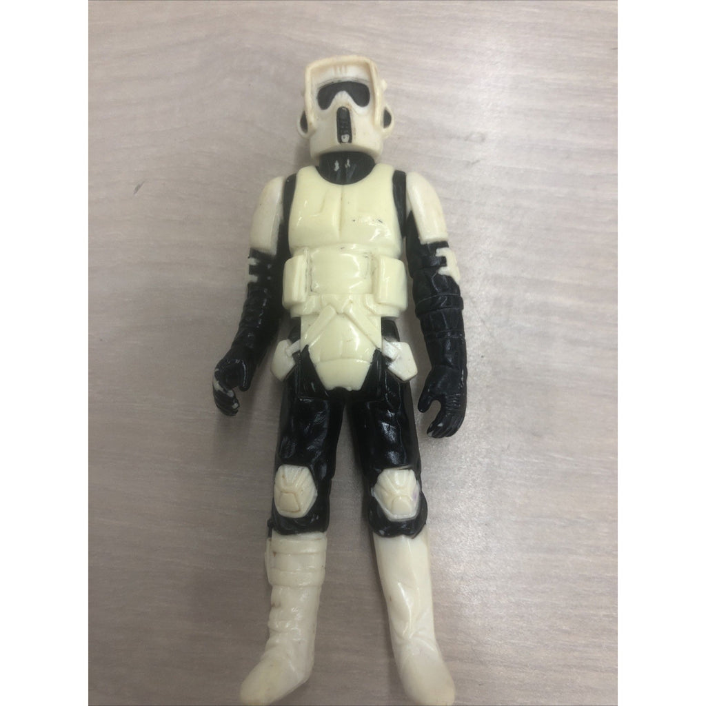Vintage 1983 Star Wars Biker Scout Trooper 3.75in Kenner ROTJ Figure
