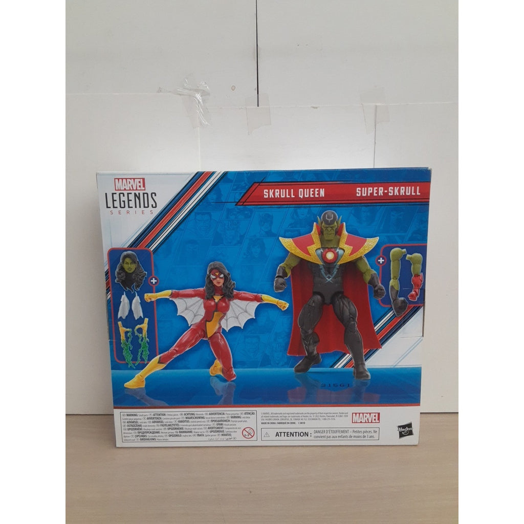 Marvel Legends Avengers Skrull Queen and Super-Skrull Action Figure