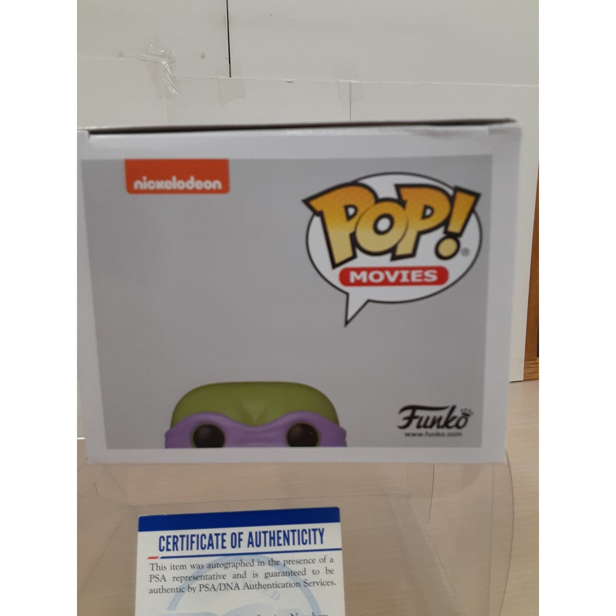Corey Feldman Signed Autograph Funko Pop TMNT 1133 - DONATELLO PSA COA