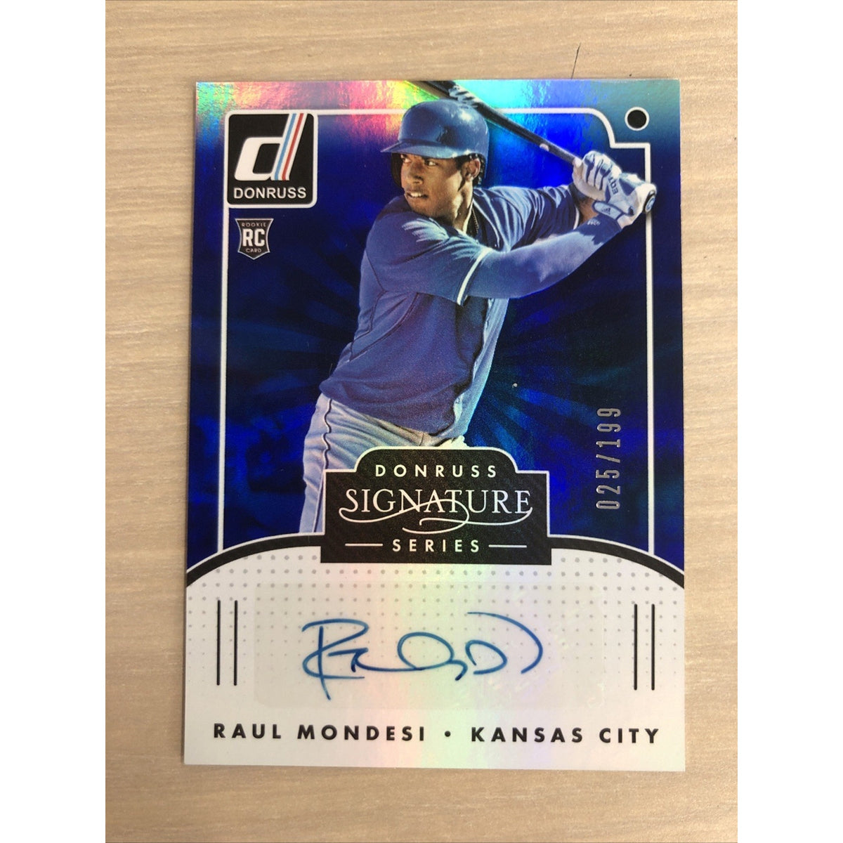2016 Panini Donruss Baseball Raul Mondesi Signature Series Auto /199