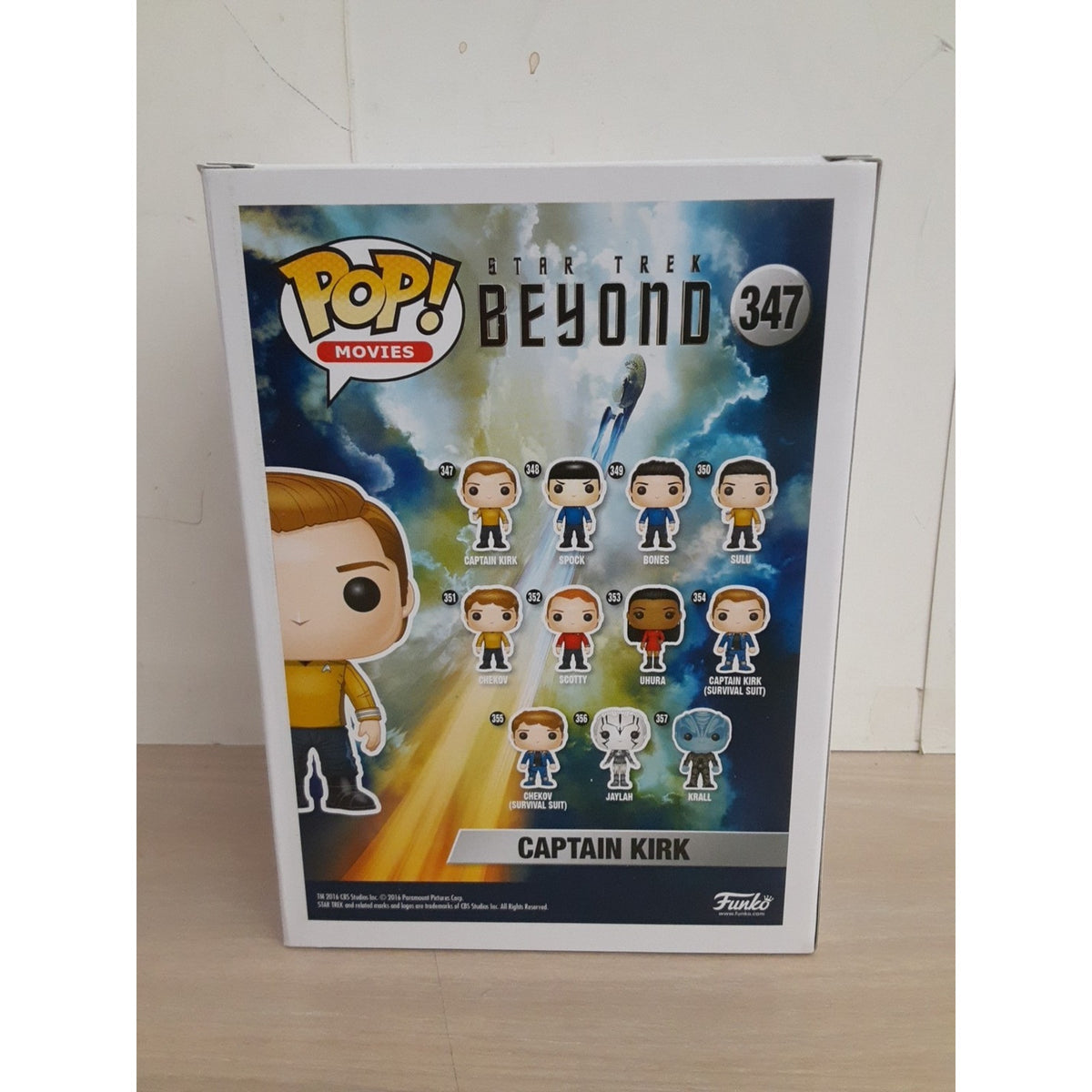 Funko Pop! Vinyl: Star Trek - Captain Kirk (Duty Uniform) #347