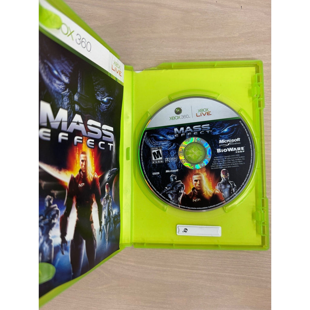 Mass Effect Xbox 360 Video Game RPG Sci-Fi Action Adventure NTSC Xbox Live