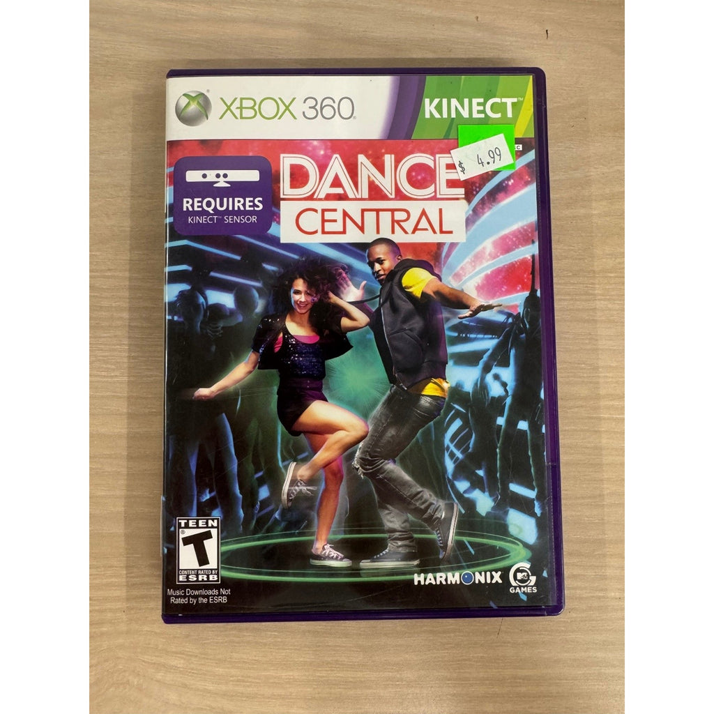 Dance Central Xbox 360 Video Game Kinect Required Multiplayer