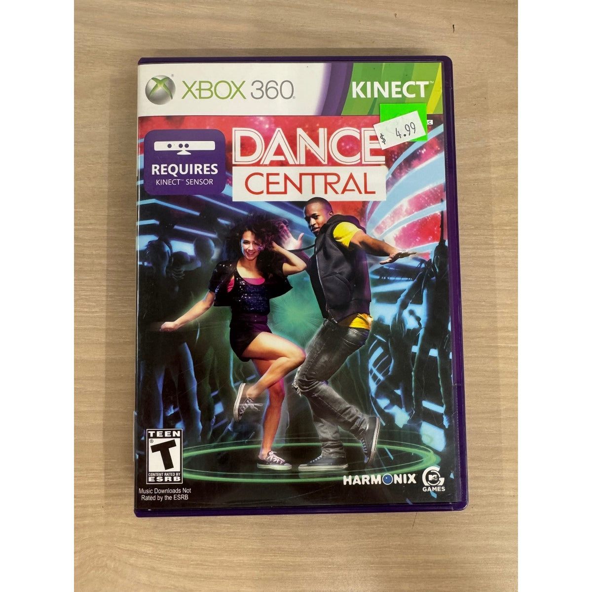 Dance Central Xbox 360 Video Game Kinect Required Multiplayer