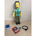 The SIMPSONS world of springfield HANDSOME MOE Playmates LOOSE COMPLETE