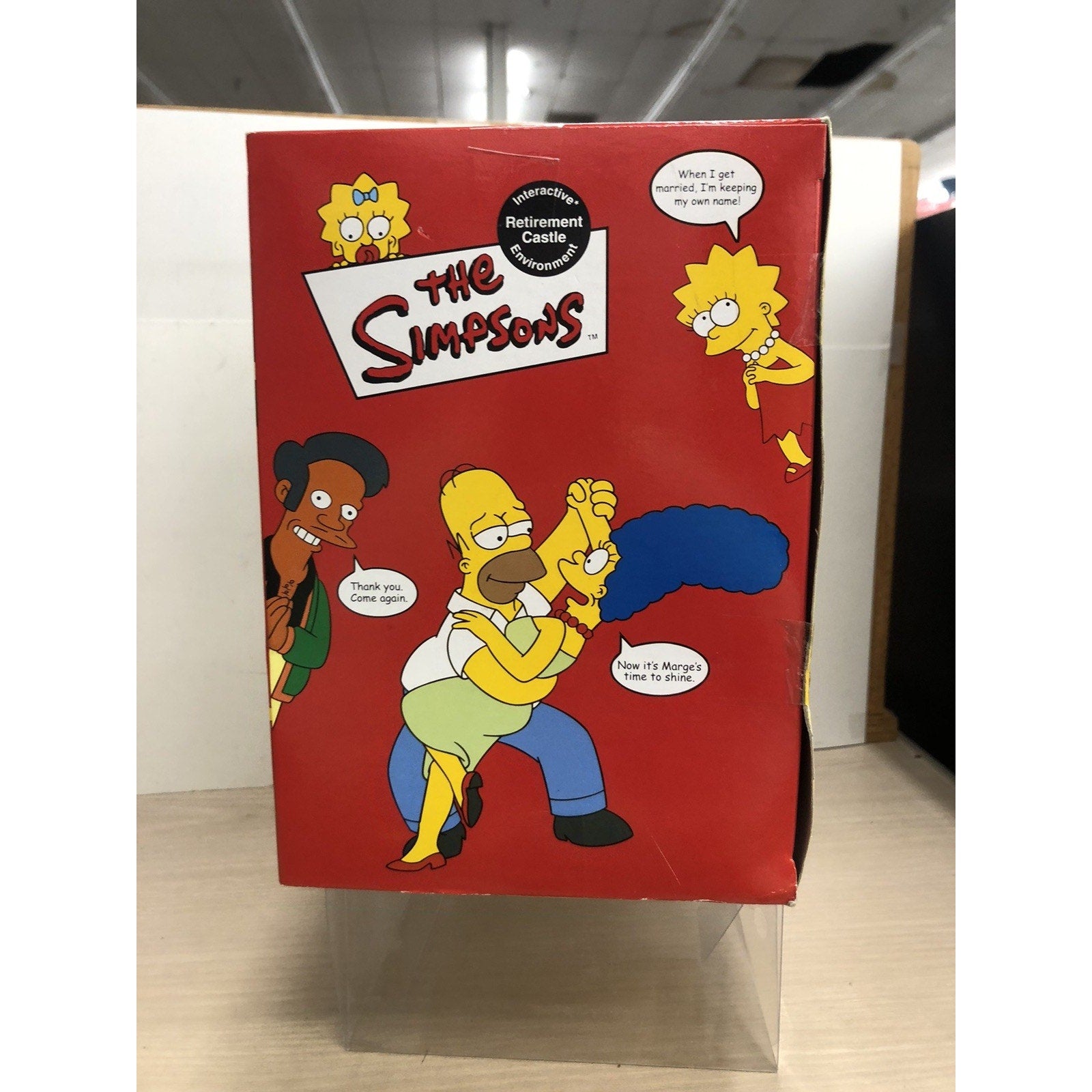 Playmates The Simpsons World Of Springfield Environment RETIREMENT CASTLE