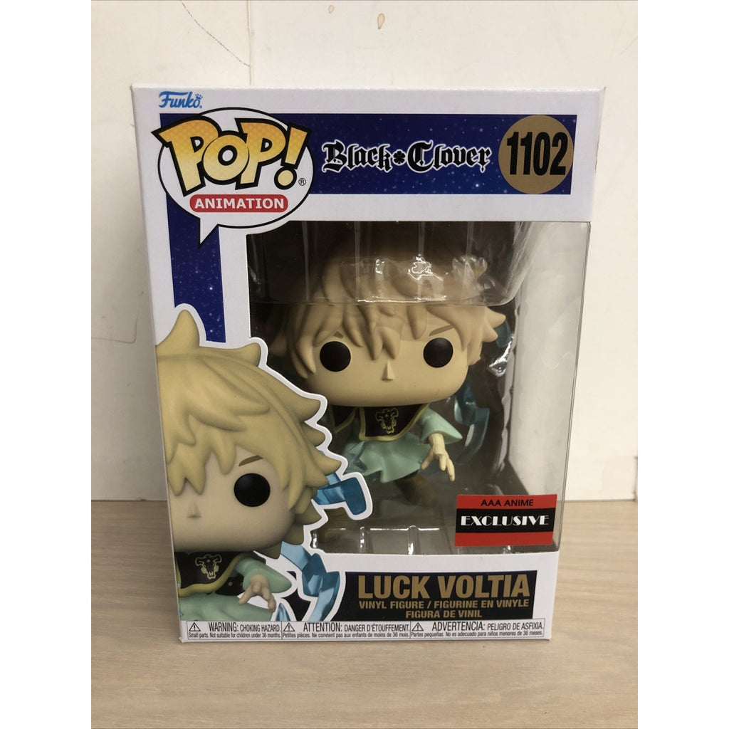 Funko Pop! Vinyl: Black Clover - Luck Voltia - AAA Anime (Exclusive) #1102