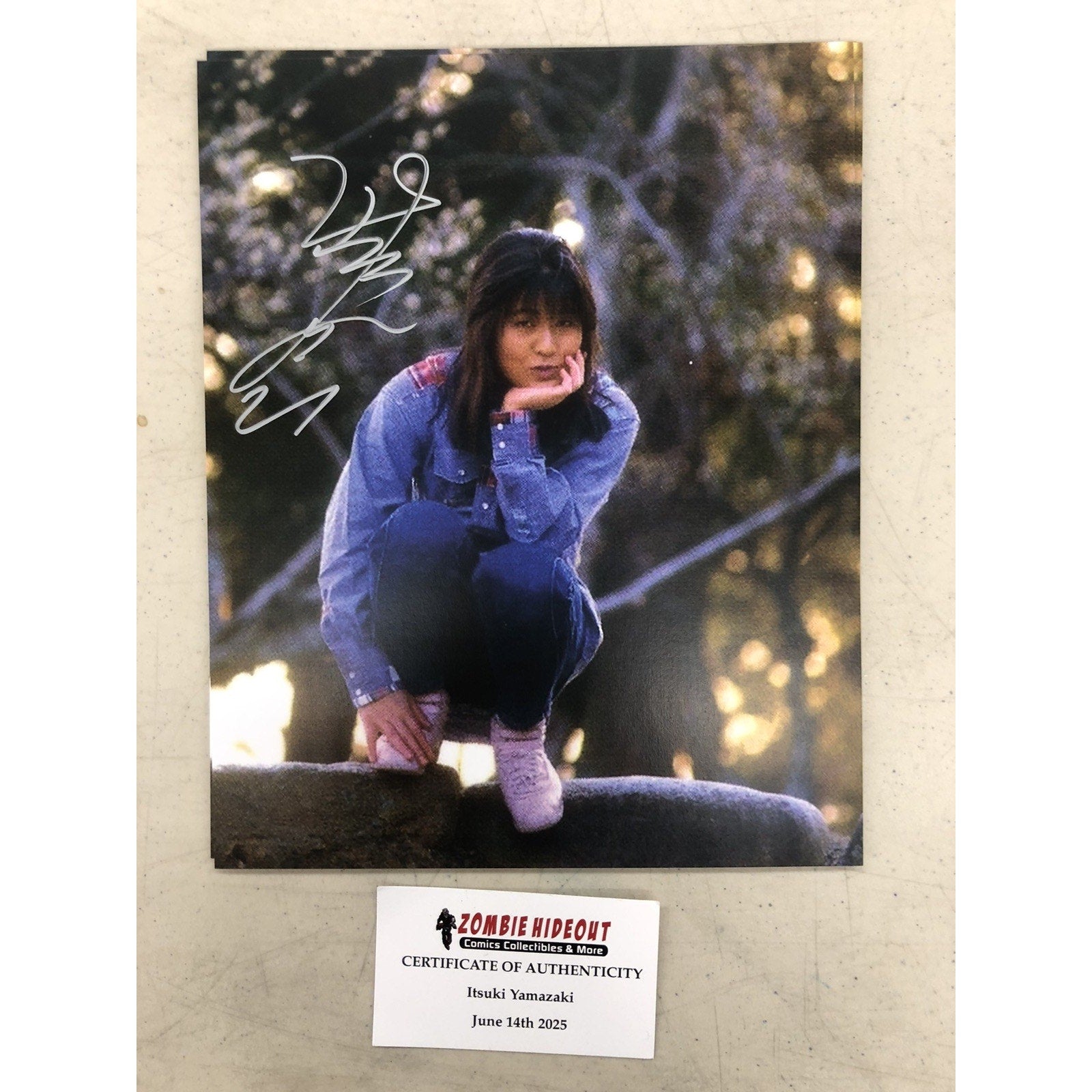 Itsuki Yamazaki Signed 8x10 Autographed WWE WWF Jumping Bomb Angels W/ Store CoA