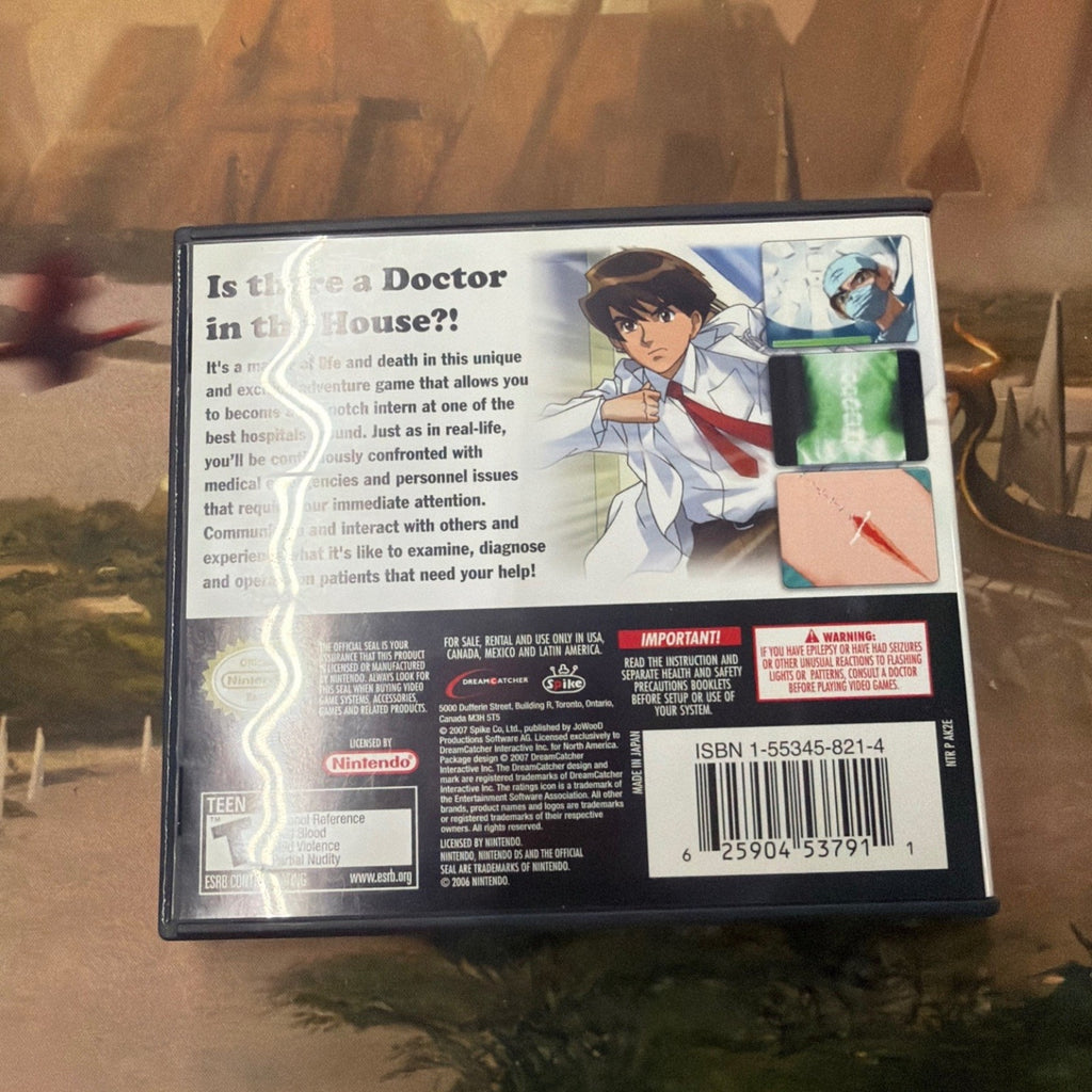 LIFESIGNS SURGICAL UNIT Nintendo DS Video Game Medical Adventure