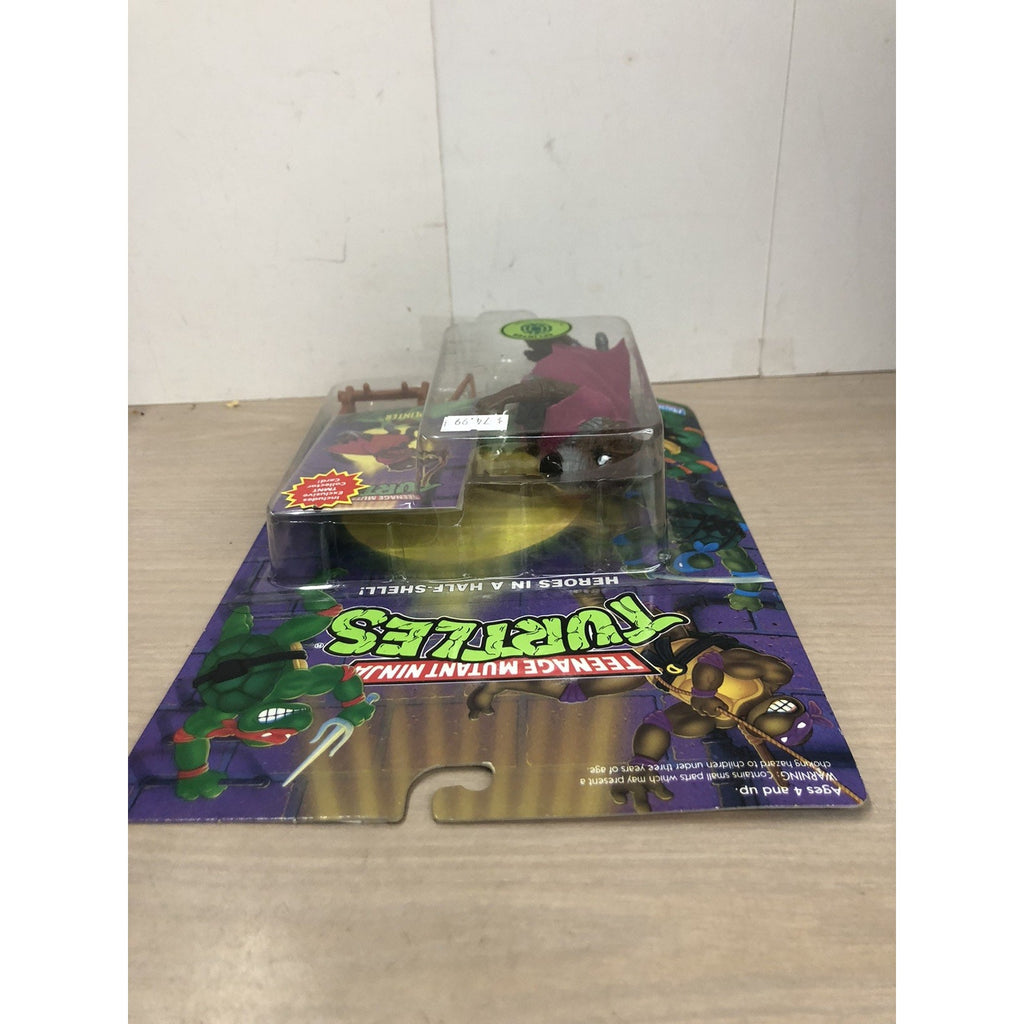 1992 Vintage Teenage Mutant Ninja Turtles Splinter Playmates TMNT Trading Card