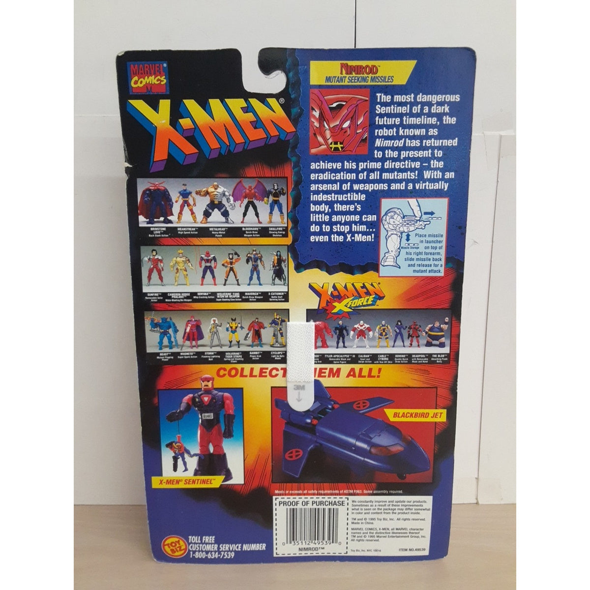 ToyBiz Nimrod Marvel X-Men X-Force Action Figure 1995